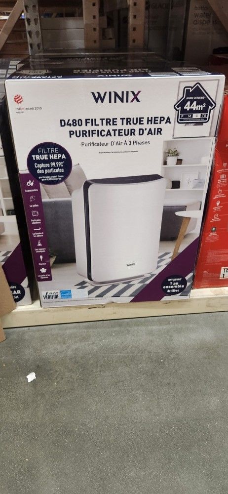NEW Winix D480 True HEPA Air Purifier