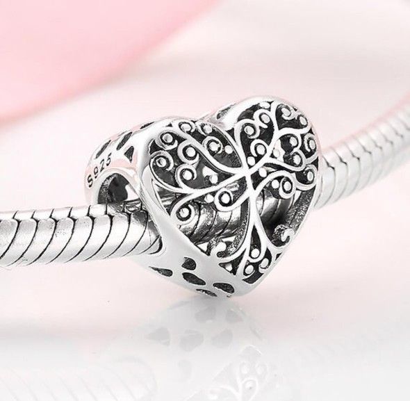 925 Sterling Silver Charms, Similar To Pandora Ones