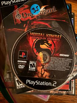 Mortal Kombat shaolin monks ps2