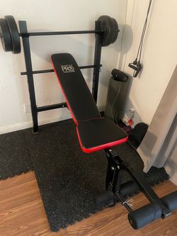 Marcy Pro Weight Bench with Rack