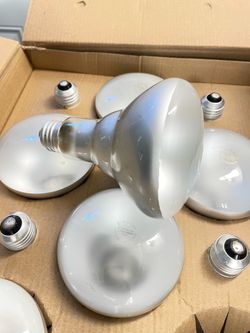 Light bulb 65w Br30 flood medium base 120V
