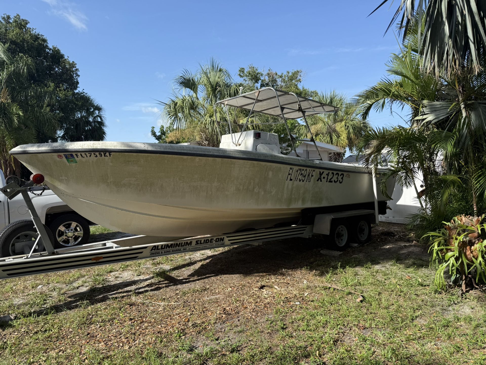 25ft Blue water