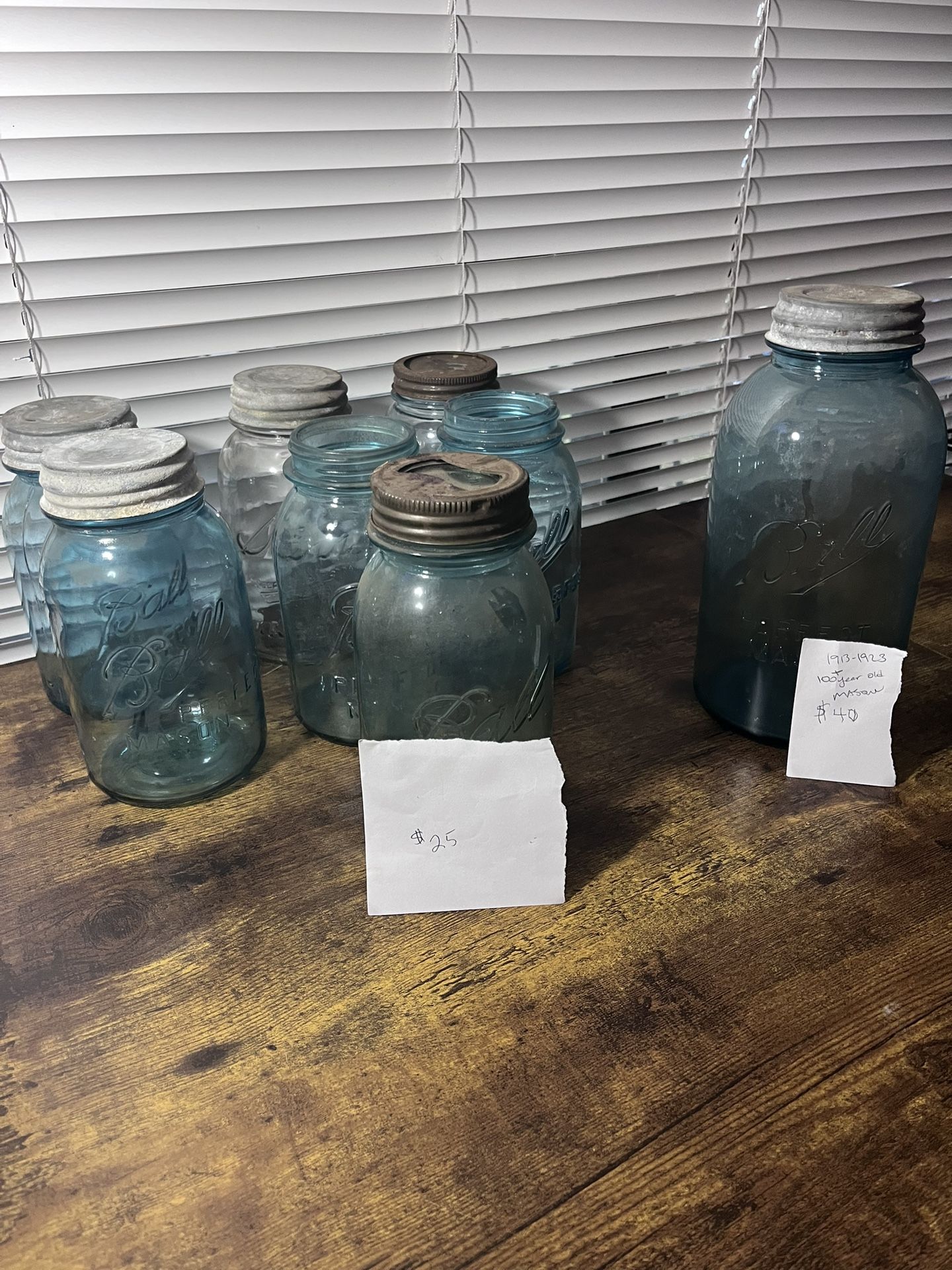 Antique Glassware,Mason Jars, Insulators, And More