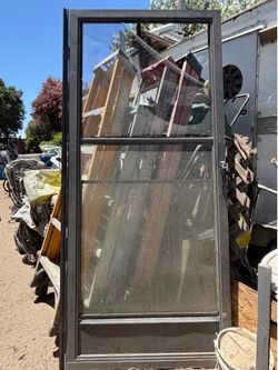 Screen Glass Door