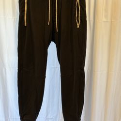 American Eagle Black White Joggers Pants Mens Sz M