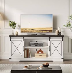 Tv stand farmhouse style (Nuevo en Su caja)