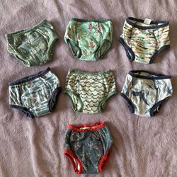 4t toddler cotton training pants/transitional undies