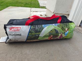 Coleman 6 person Tent with floor mat
