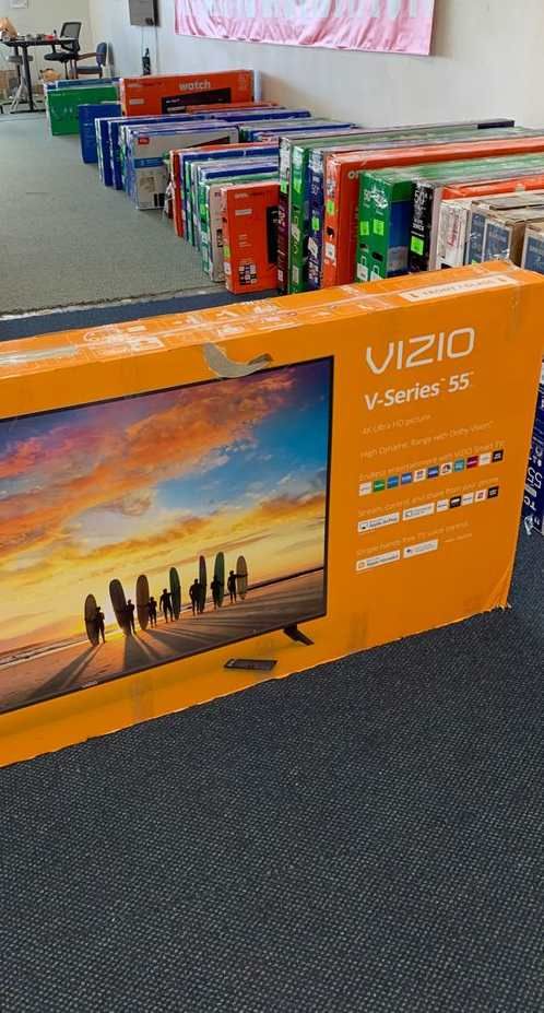 Brand new open box Visio television TV! All new with Warranty! 55 inches! MF