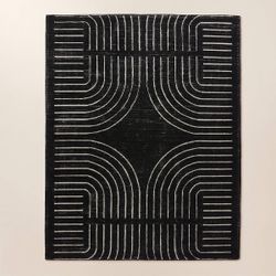 $425 OBO | Moving Sale: CB2 Asti Hand-Tufted New Zealand Wool Area Rug (6' x 9')