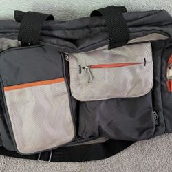Graco Diaper Bag and Crinkle cloth books