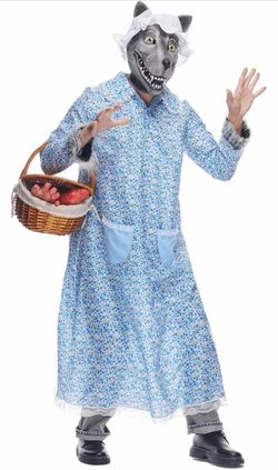 Big Bad Wolf Grandma Halloween Costume