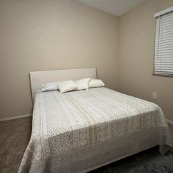 Cama queen  y sofa cama en venta por mudanza