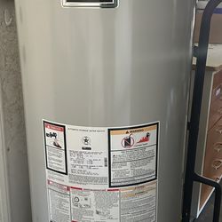 Barely Used Water Heater - 50 Gallon Low Nox 