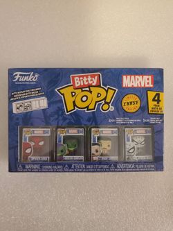 Funko Bitty POP! 4 Different SM Spider Man Chase Set of 4 in 1 Box Green Goblin