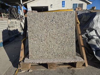30"X30" CEMENT STEPPING PAVERS WITH EXPOSED AGGREGATE ROCKS $60 EACH PIECE 