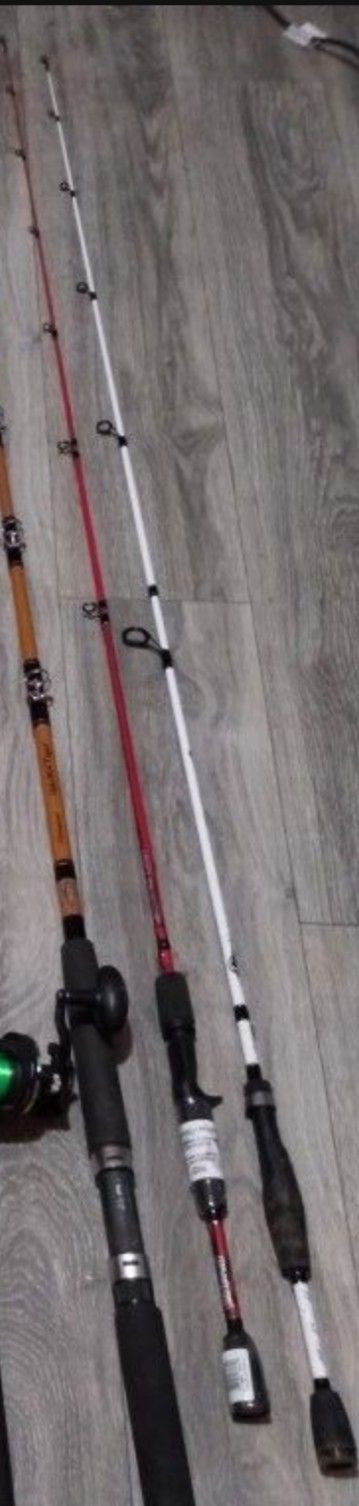 3 Trout Fishing Rods