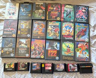 Sega Genesis Games Lot