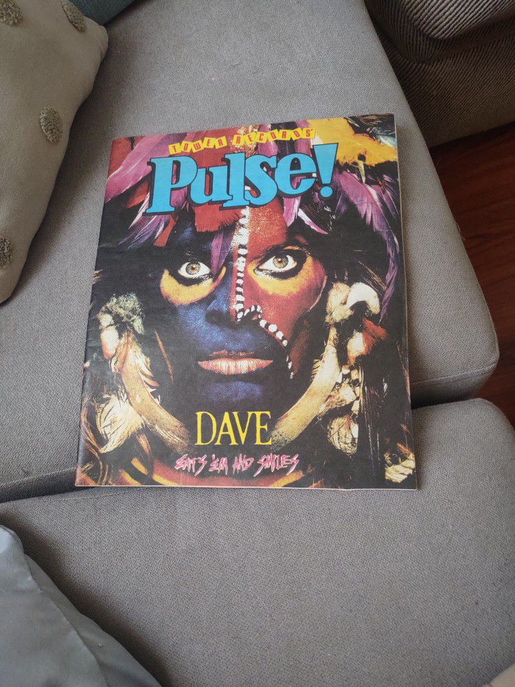 David Lee Roth TOWER RECORDS Pulse! No. 41