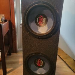 12 " Subwoofers N Amp