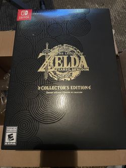 The Legend Of Zelda Tears Of The Kingdom Collectors Edition