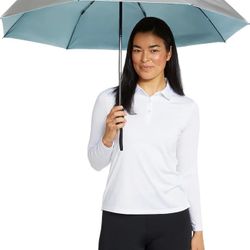 Solbari Compact Sun Protective Umbrella UPF 50+ UV Protection, Ultra-Light & Travel-Friendly, Reflective Sun Protection for Beach, Picnics, & Outdoor 