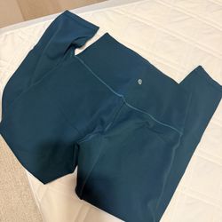 Teal Lululemon Size 8