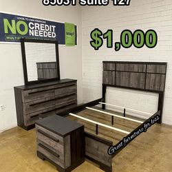 Queen size bedroom set brand new
