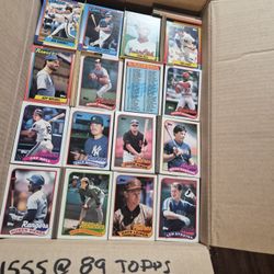 1989 & 1990 Topps Baseball Cards