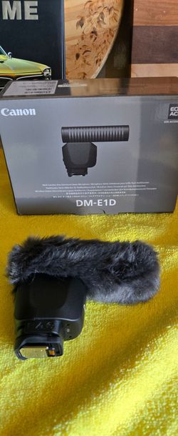 Canon microphone Dm-e1d