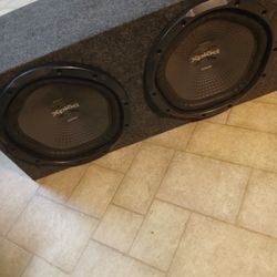 Sony Xplod 2 12" Speaker Subwoofer Box 