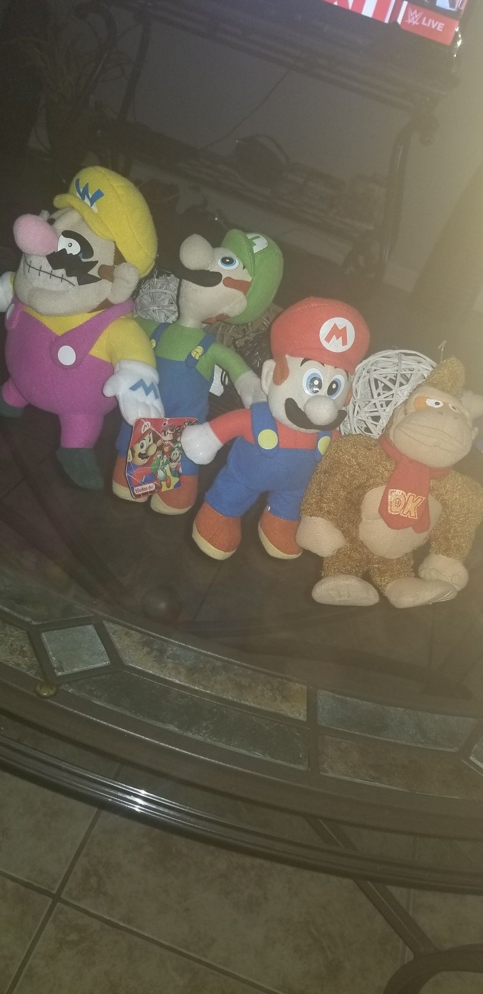 goldie mario plush set