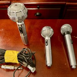 Dynamic microphones 
