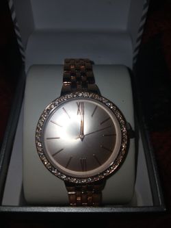 Rose gold INC international concepts watch