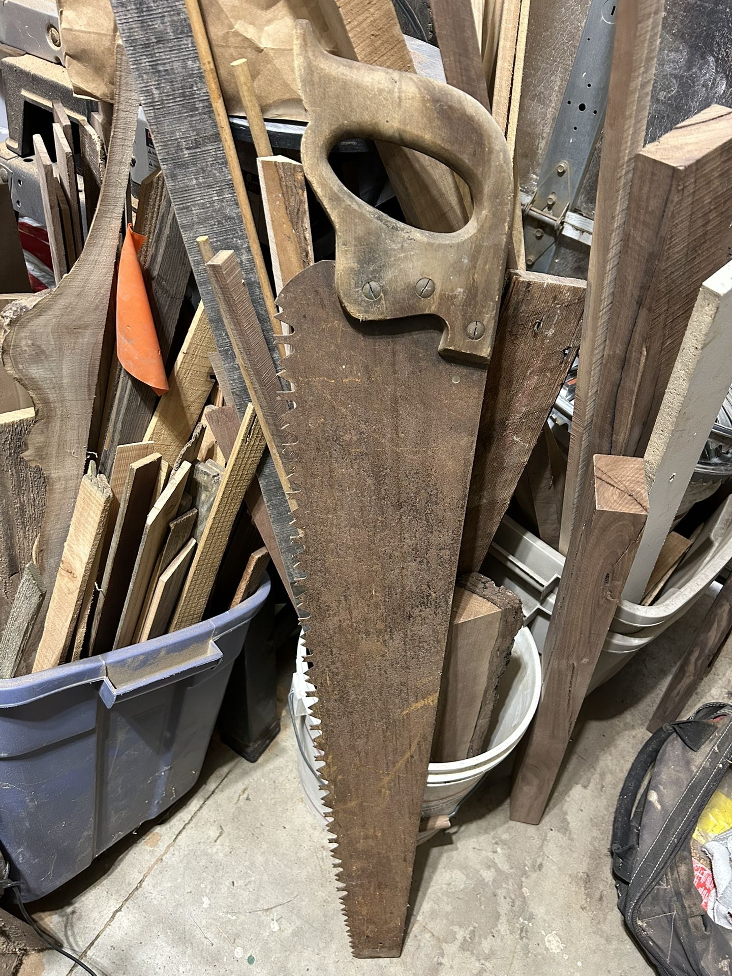 Antique crosscut Saw