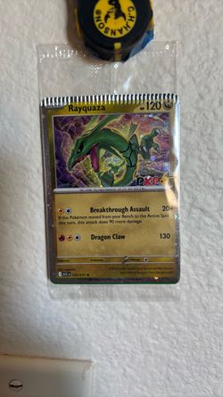 Pokemon XP Rayquaza 153/217 World Championships San Francisco 2026 Worlds Promo (error card)