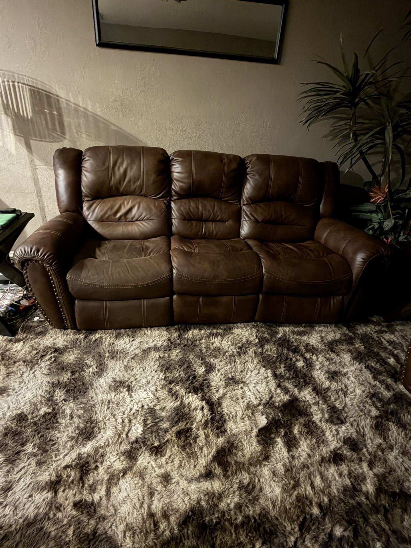 Sofá Recliner And Loveseat Recliner