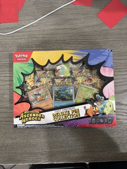 Pokemon ascended heroes deluxe pin collection