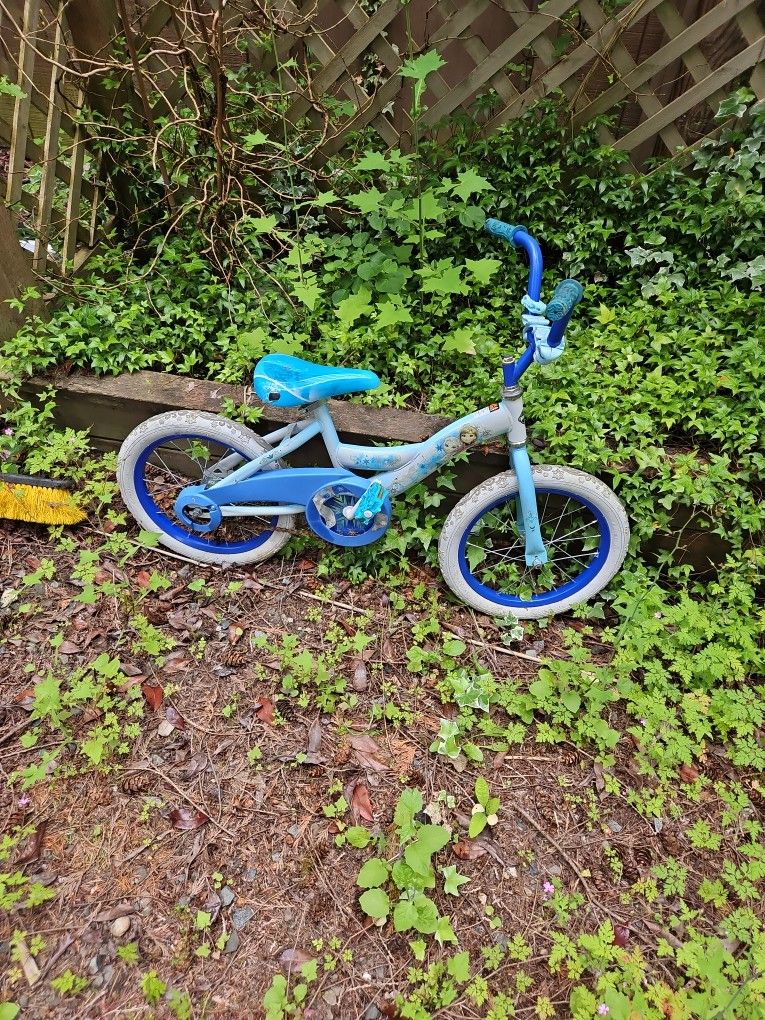 Small Kids Frozen Bike