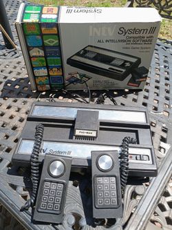 Vintage Intv system 3 video game