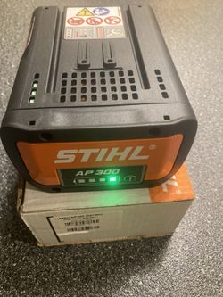STIHL BRAND NEW BATTERY $225.00 FIRM! SALES FOR $321.00