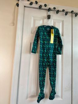 Primary footed Christmas pajamas, NEW, size 18-24 months