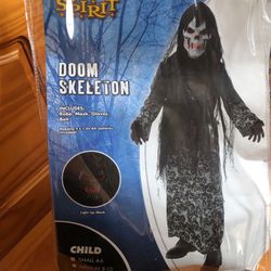 Small Skeleton Costume Boys