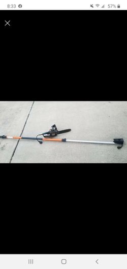 Tree pole saw