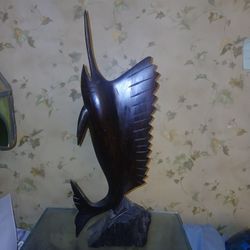Ironwood Hand Carved Marlin