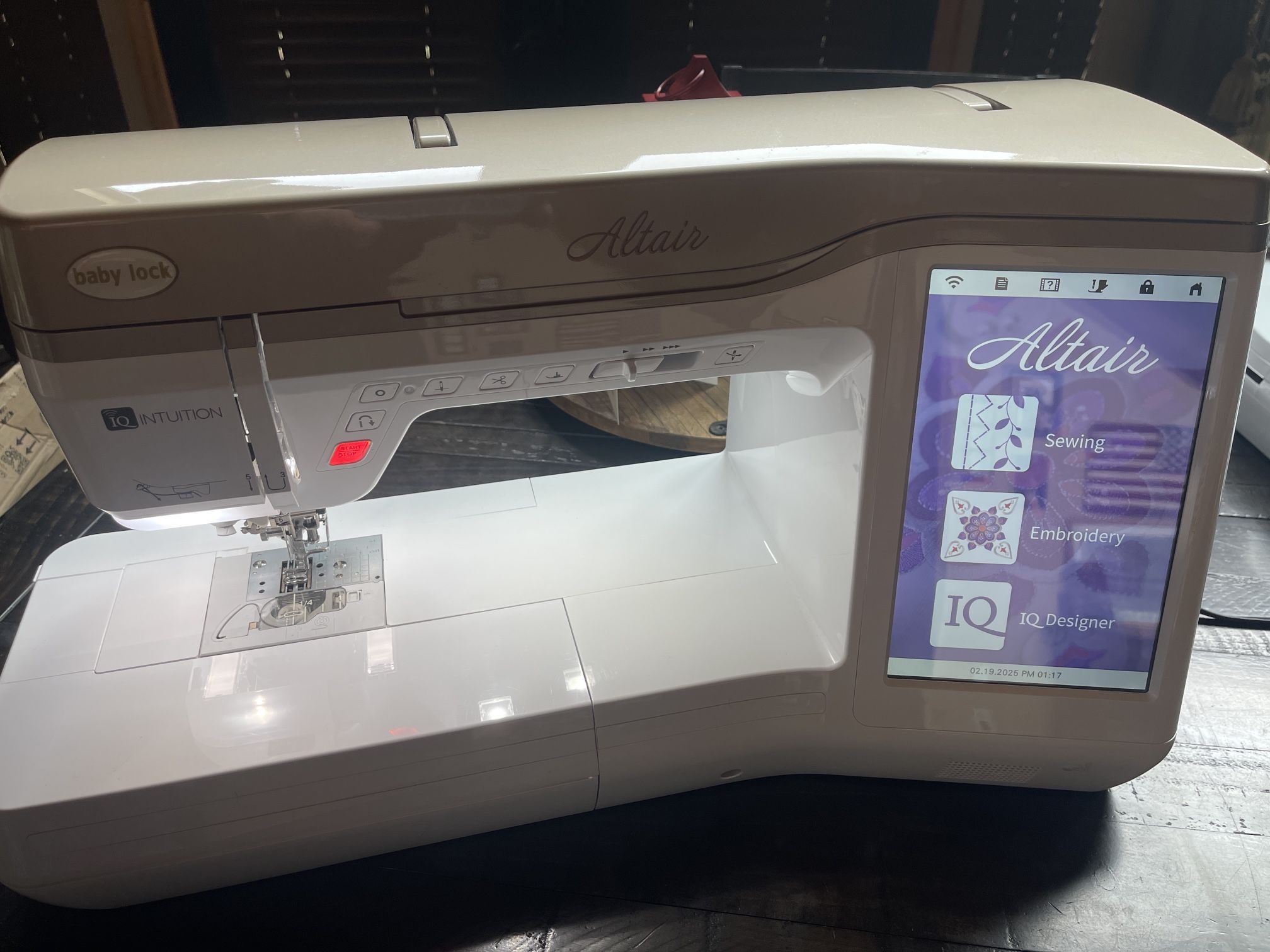 Baby Lock Altair 2 (upgraded)