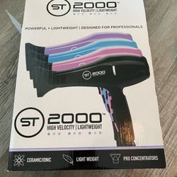 NIB - ST 2000 Salon / Professional Hair Dryer