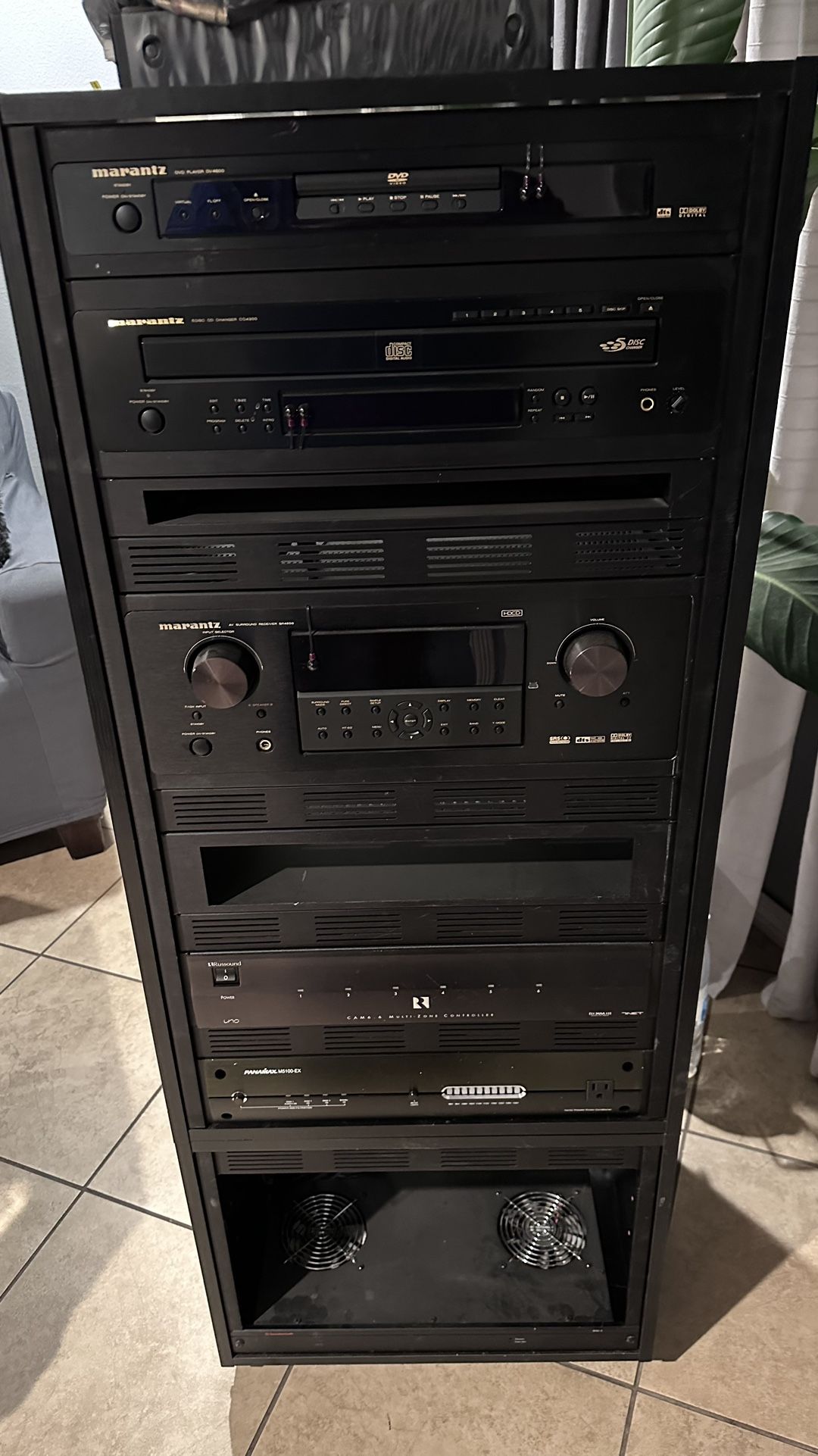 Marantz System CD Player And Receiver.  $450