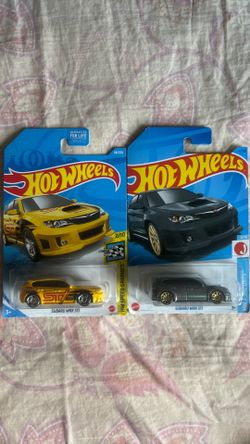 Lot of 2 Hotwheels Subaru WRX STI
