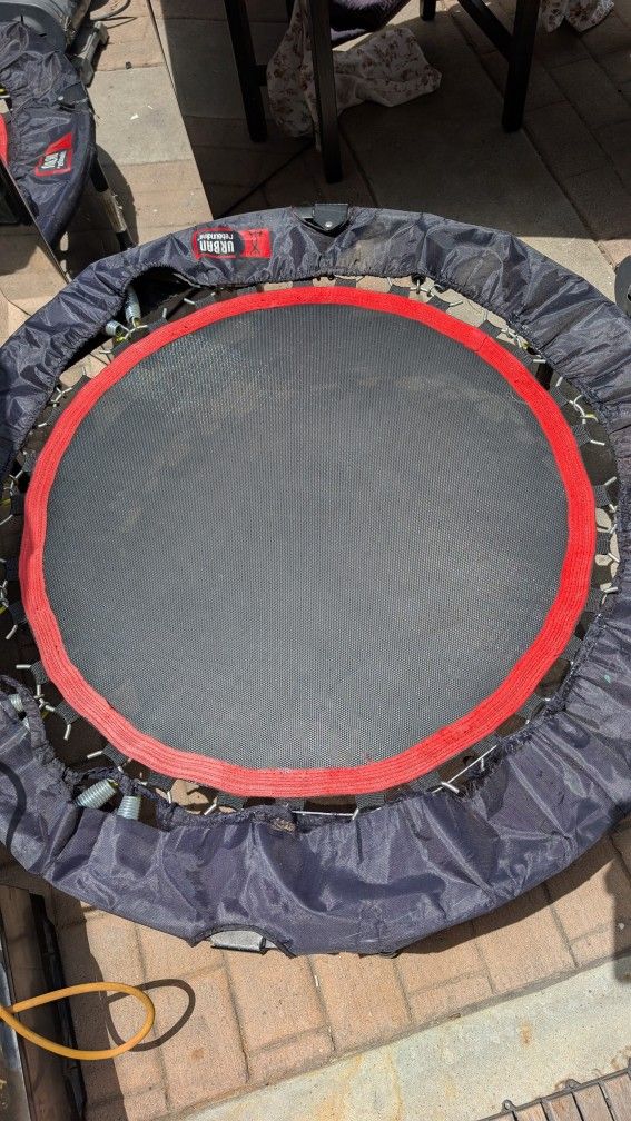 40" Folding Trampoline Works Well Safe Gym Exercise Equipment Please Read